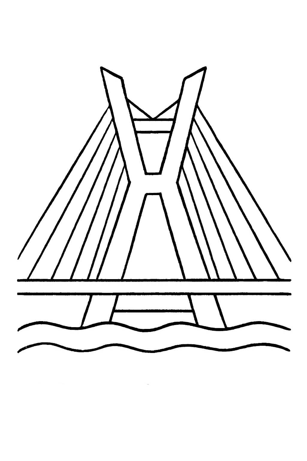 Çizmek Brezilya çocuklar için temel Boyama Sayfası