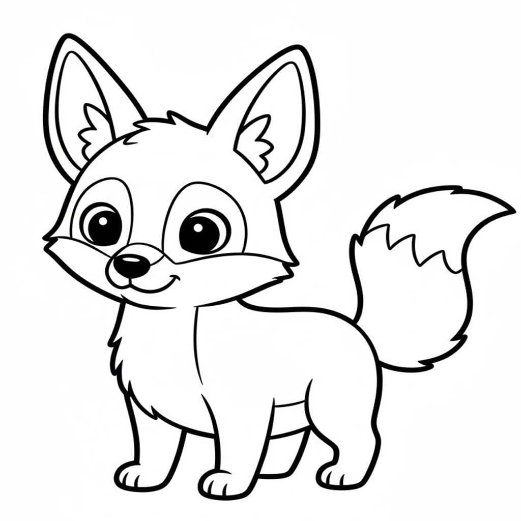 Çizmek Çakal Ücretsiz Yazdırılabilir Boyama Sayfası