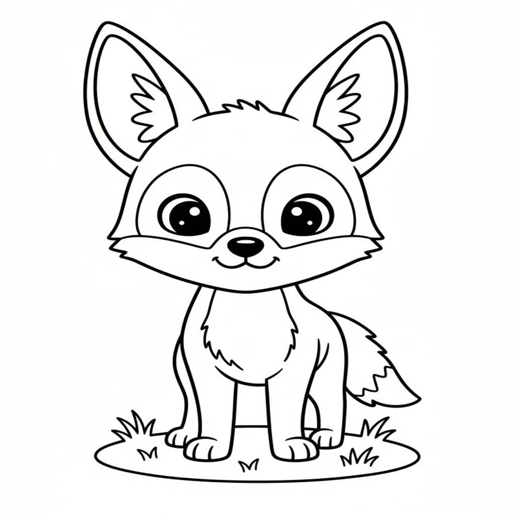 Çizmek Çakal Boyama Sayfası