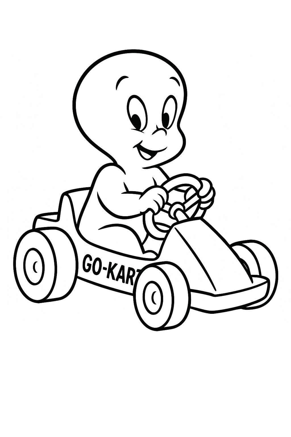 Çizmek Casper 4 Boyama Sayfası