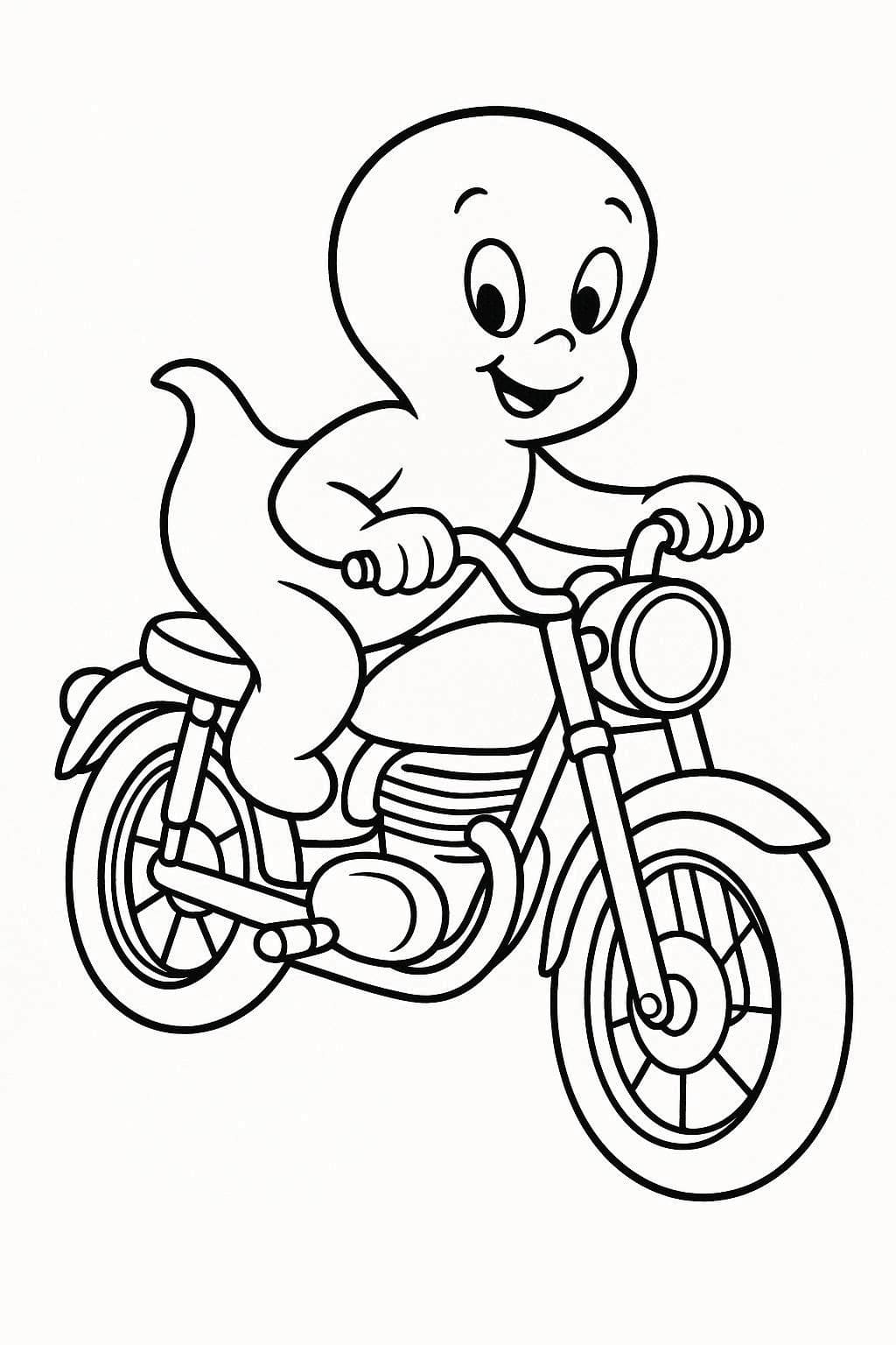 Çizmek Casper 5 Boyama Sayfası