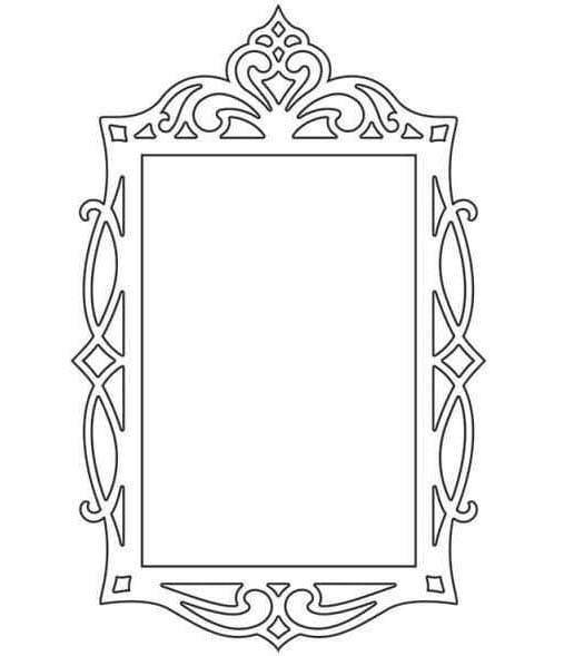 Çizmek Çerçeve Ücretsiz yazdırılabilir Boyama Sayfası