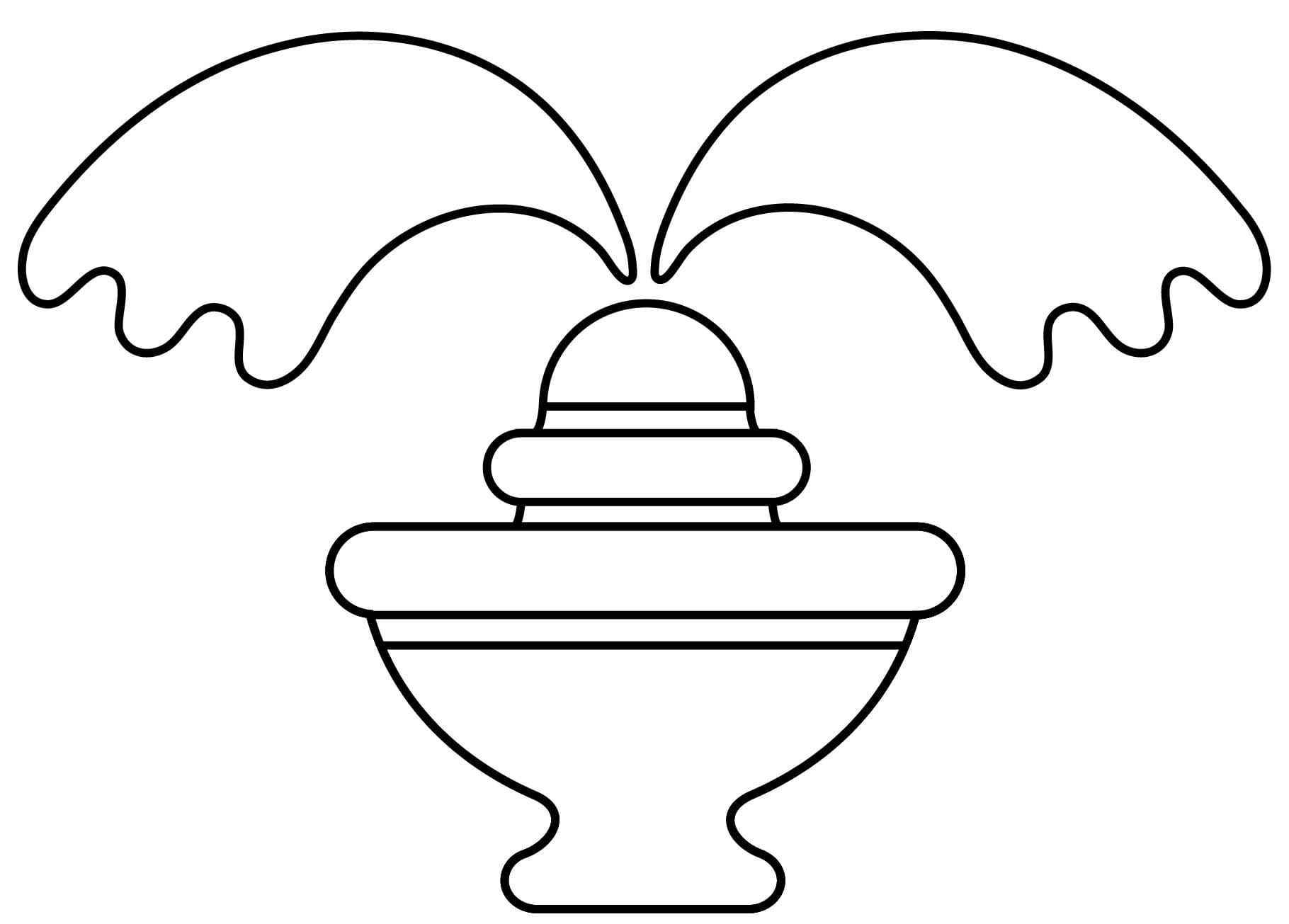 Çizmek Çeşme Ücretsiz Yazdırılabilir Boyama Sayfası