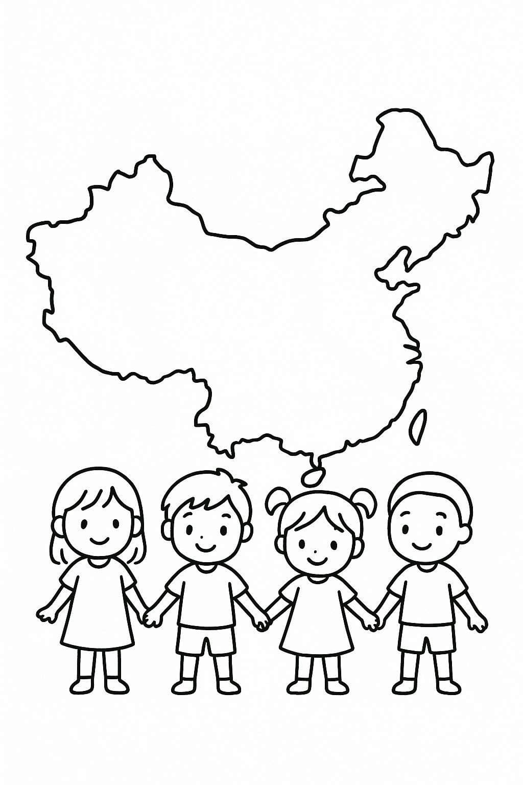 Çizmek Çin yazdırılabilir Boyama Sayfası