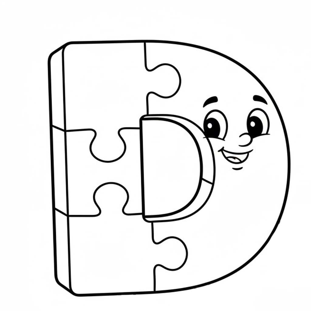 Çizmek D Harfi kolay