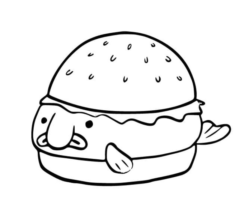 Çizmek Damla Balığı Ücretsiz Boyama Sayfası