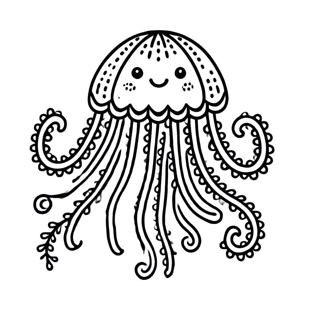 Çizmek Deniz Anası 2 Boyama Sayfası