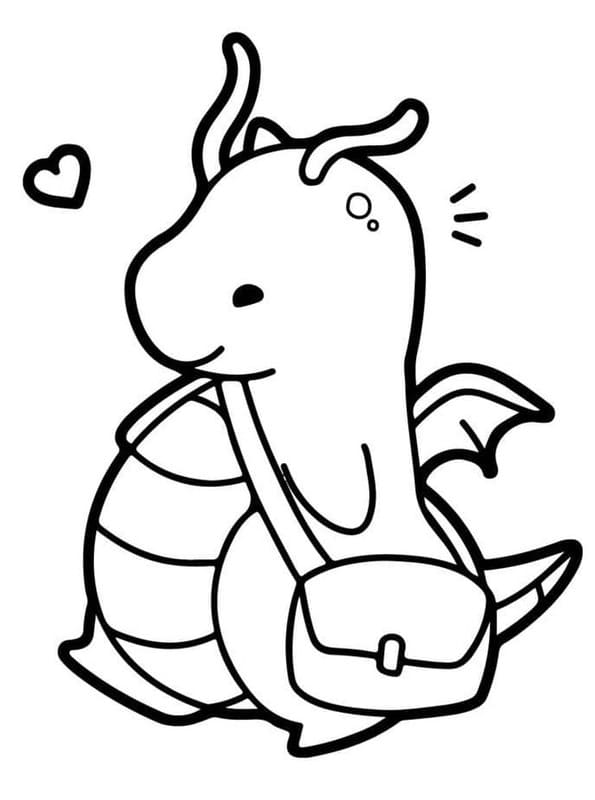 Çizmek Dragonite Boyama Sayfası