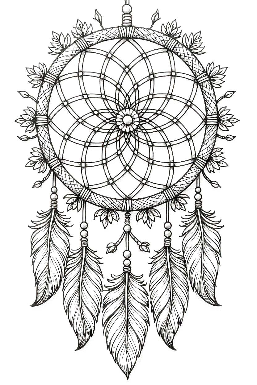 Çizmek Düş Kapanı kolay Boyama Sayfası