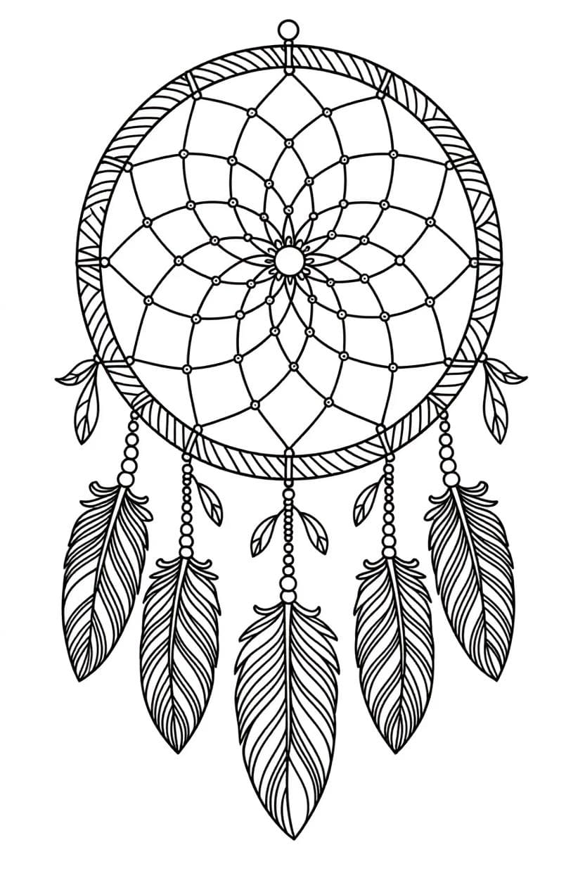 Çizmek Düş Kapanı temel Boyama Sayfası