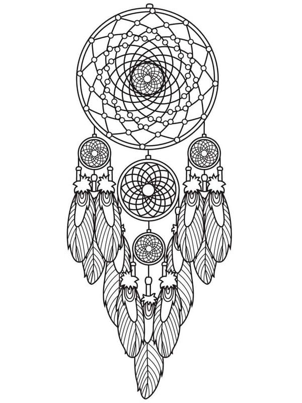 Çizmek Düş Kapanı Boyama Sayfası