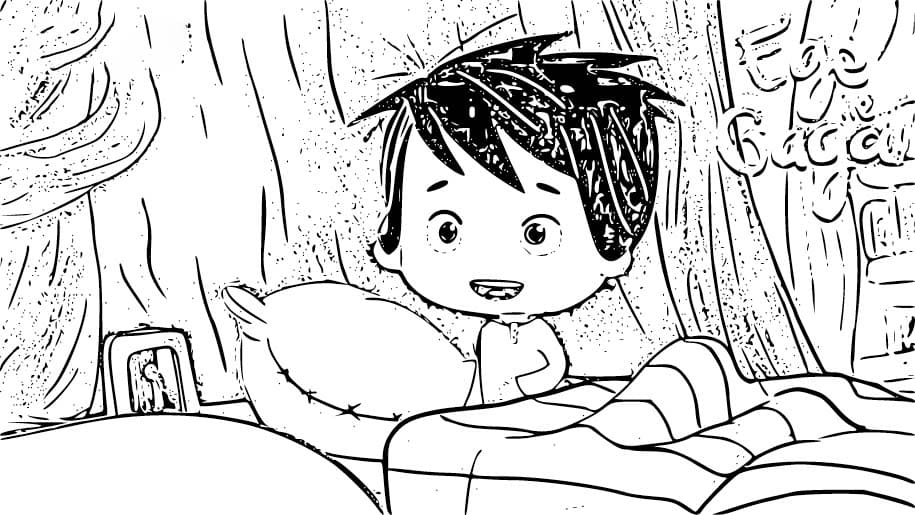 Çizmek Ege ile Gaga 13 Boyama Sayfası