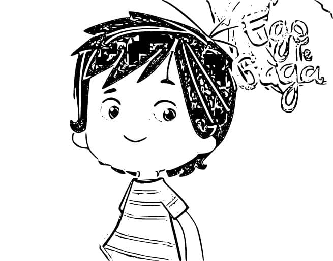 Çizmek Ege ile Gaga 14 Boyama Sayfası