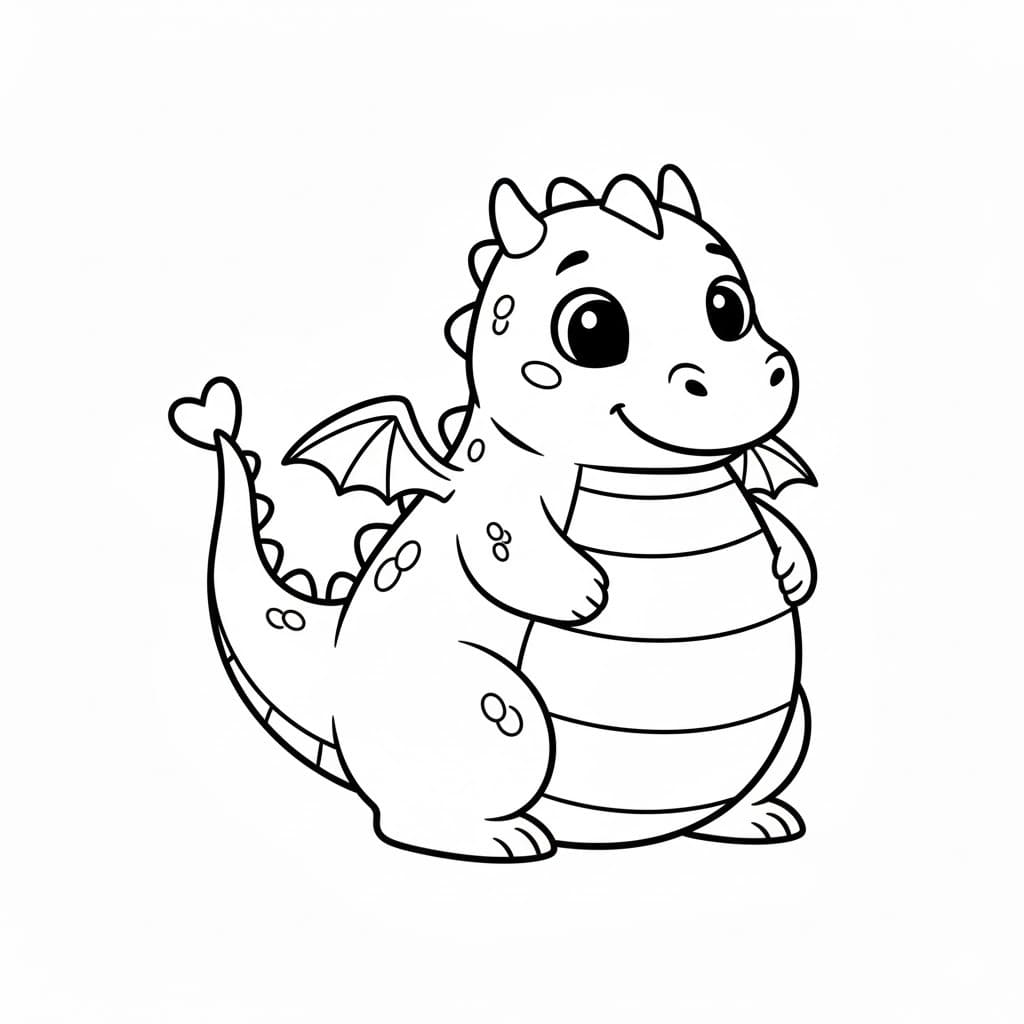 Çizmek Ejderha 3 Boyama Sayfası