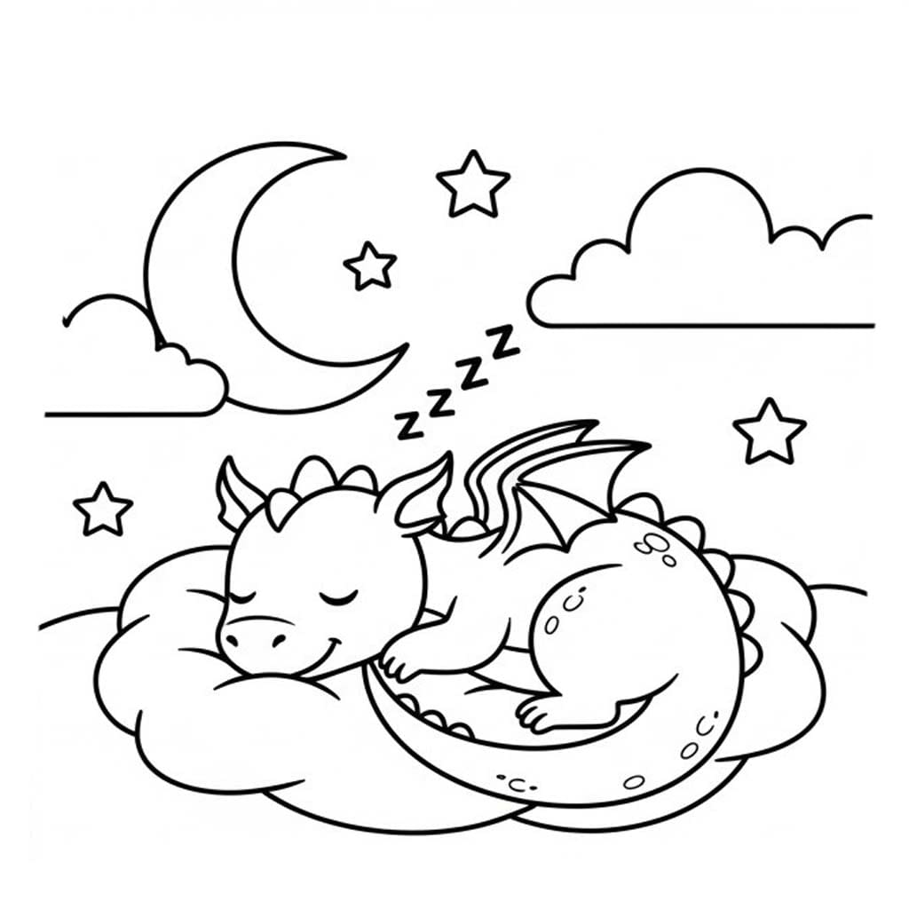 Çizmek Ejderha 6 Boyama Sayfası