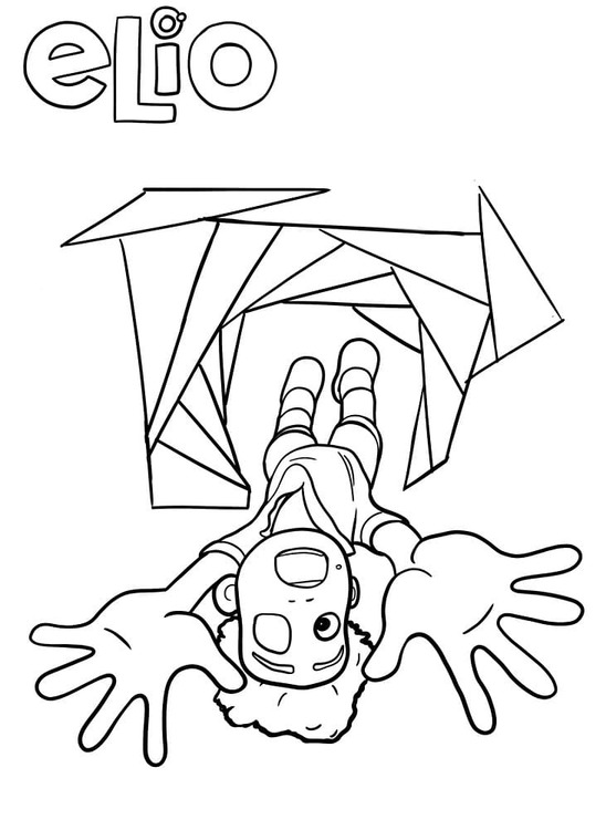 Çizmek Elio 6 Boyama Sayfası