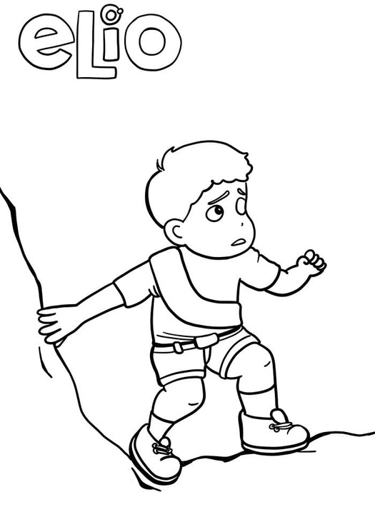 Çizmek Elio 7 Boyama Sayfası