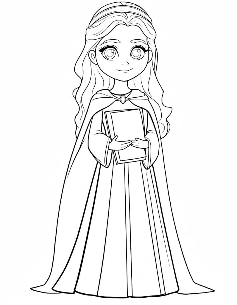 Çizmek Ester Yazdırılabilir Boyama Sayfası