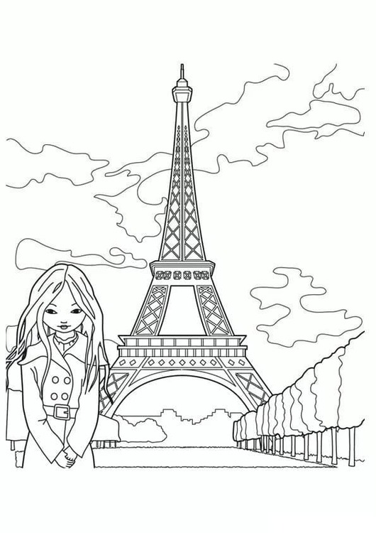 Çizmek Fransa Ücretsiz Boyama Sayfası