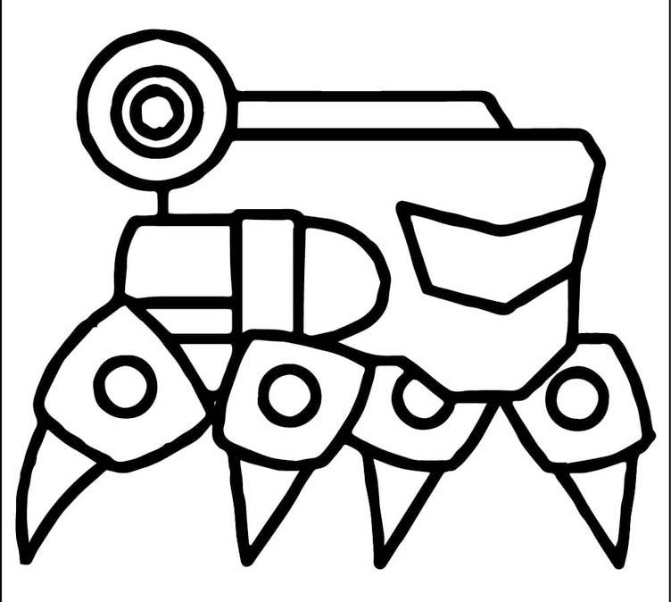 Çizmek Geometry Dash Yazdırılabilir Boyama Sayfası