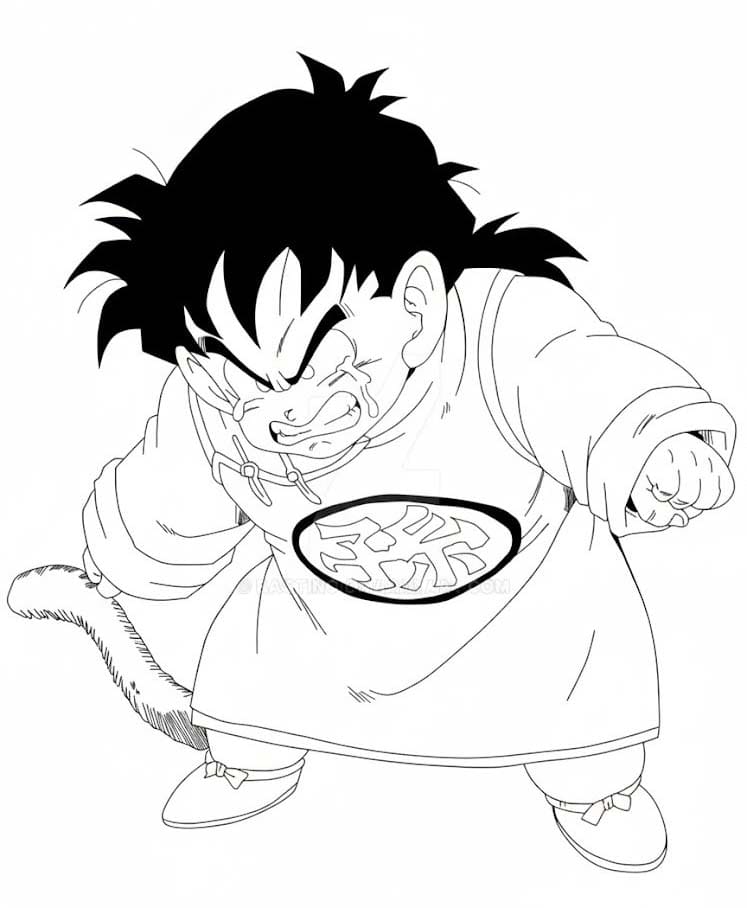 Çizmek Gohan küçük Boyama Sayfası