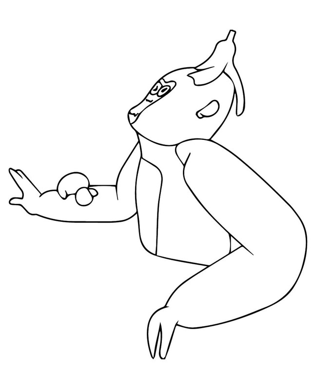 Çizmek Gorilla Tag 6 Boyama Sayfası