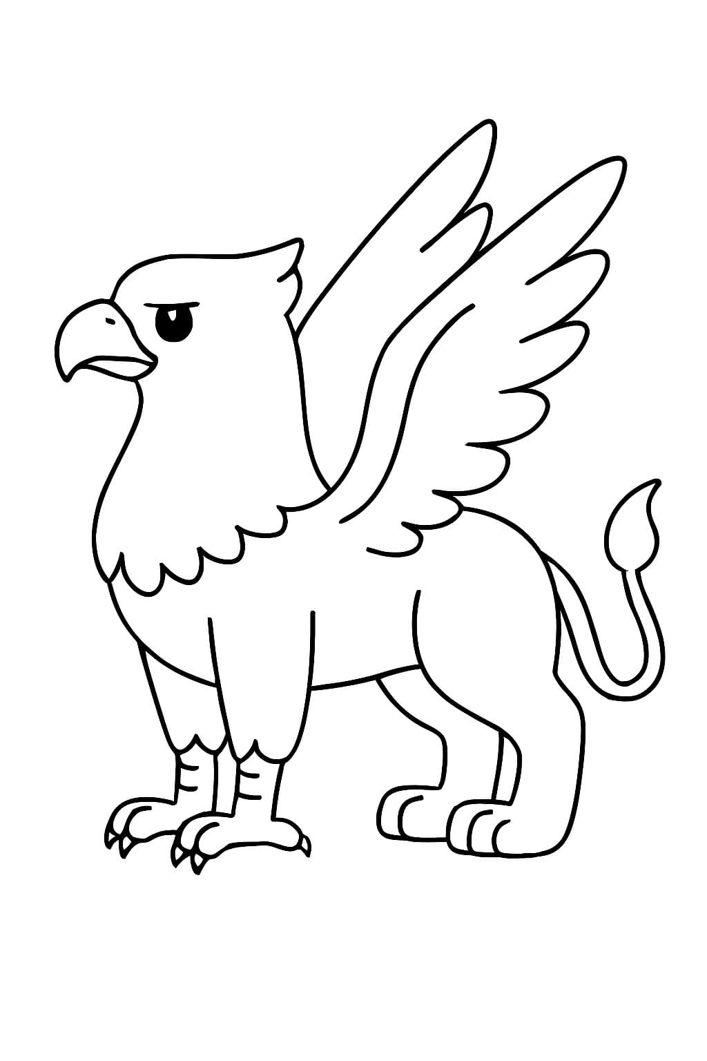 Çizmek Griffon Boyama Sayfası