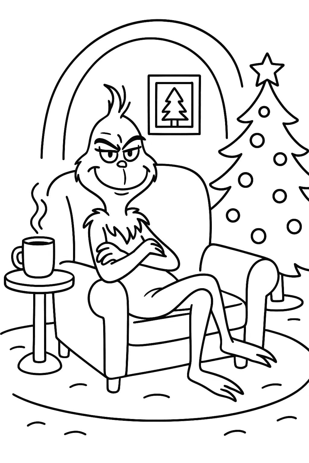 Çizmek Grinch çocuklar için