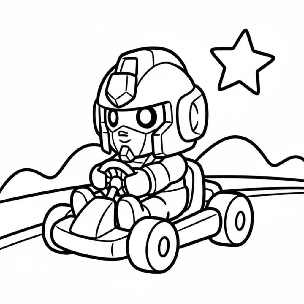 Çizmek Gundam 4 Boyama Sayfası