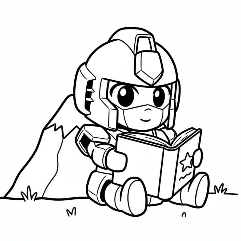 Çizmek Gundam 7 Boyama Sayfası