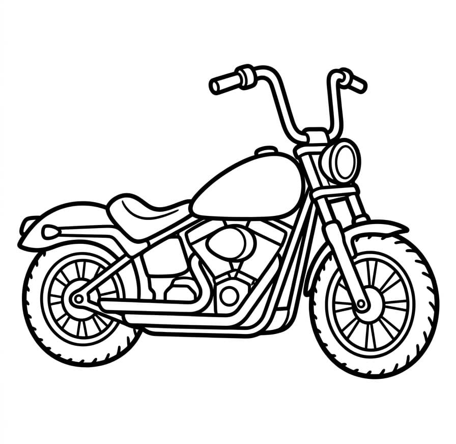 Çizmek Harley Davidson Temel