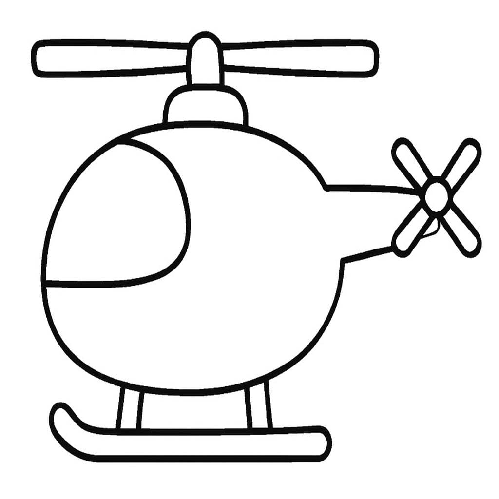 Çizmek Helikopter çocuklar için