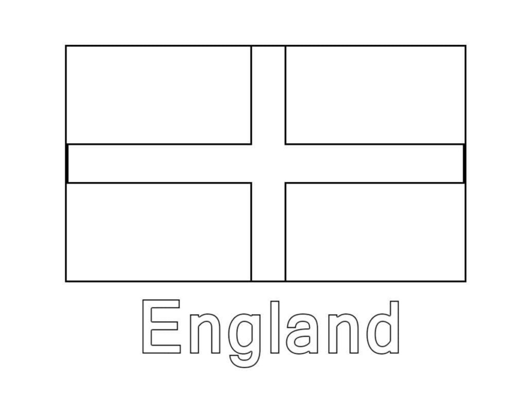 Çizmek İngiltere temel Boyama Sayfası