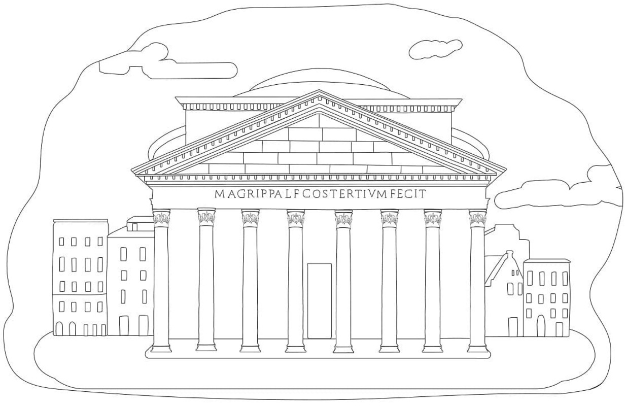 Çizmek İtalya kolay Boyama Sayfası