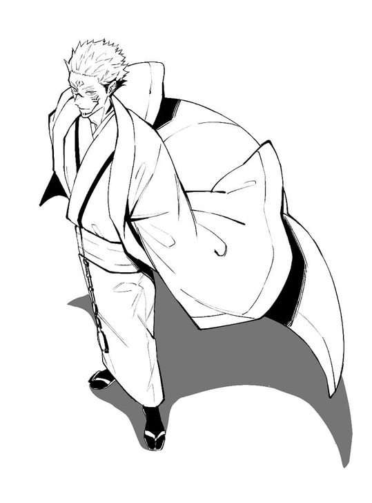 Çizmek Jujutsu Kaisen 8 Boyama Sayfası