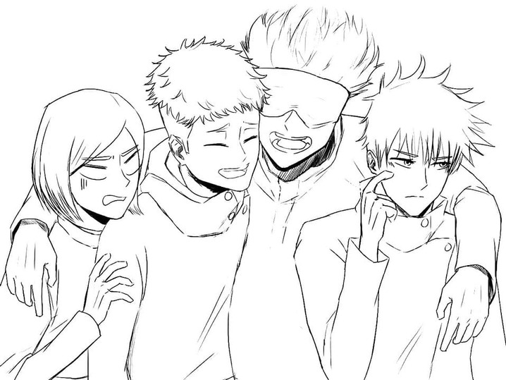 Jujutsu Kaisen Boyama Sayfaları