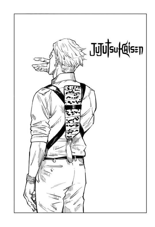 Çizmek Jujutsu Kaisen çocuklar için ücretsiz Boyama Sayfası