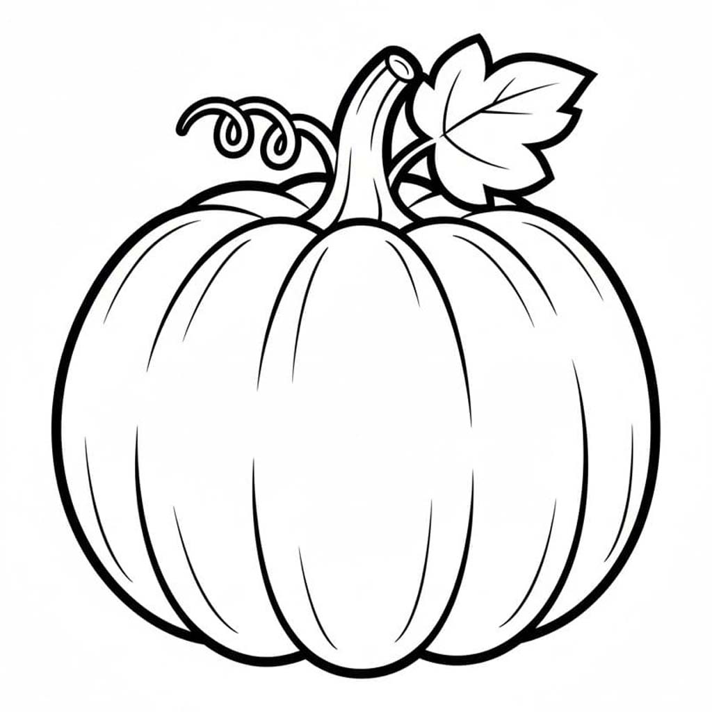 Çizmek Kabak 3 Boyama Sayfası