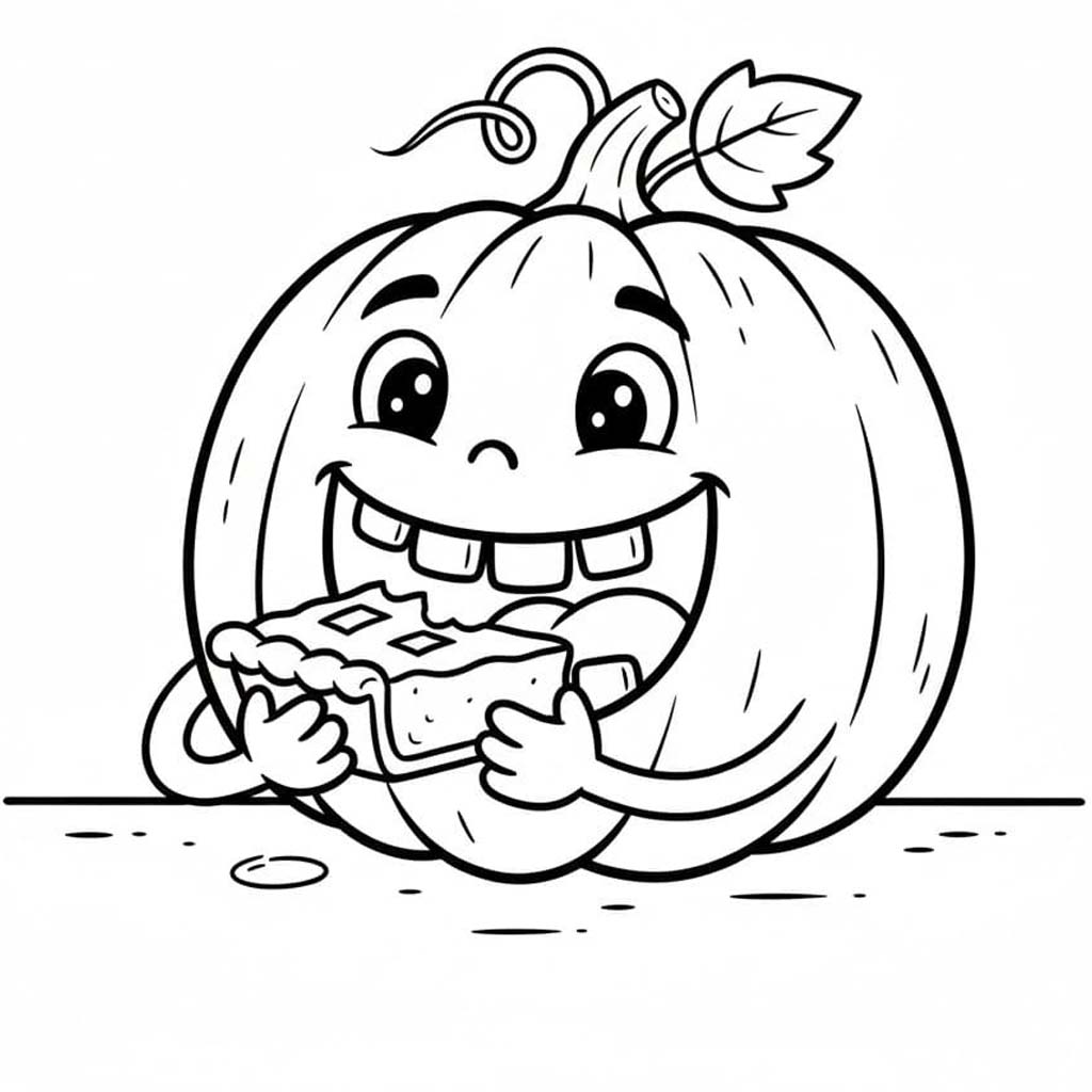 Çizmek Kabak 6 Boyama Sayfası