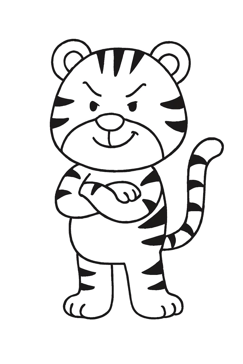 Çizmek Kaplan yazdırılabilir