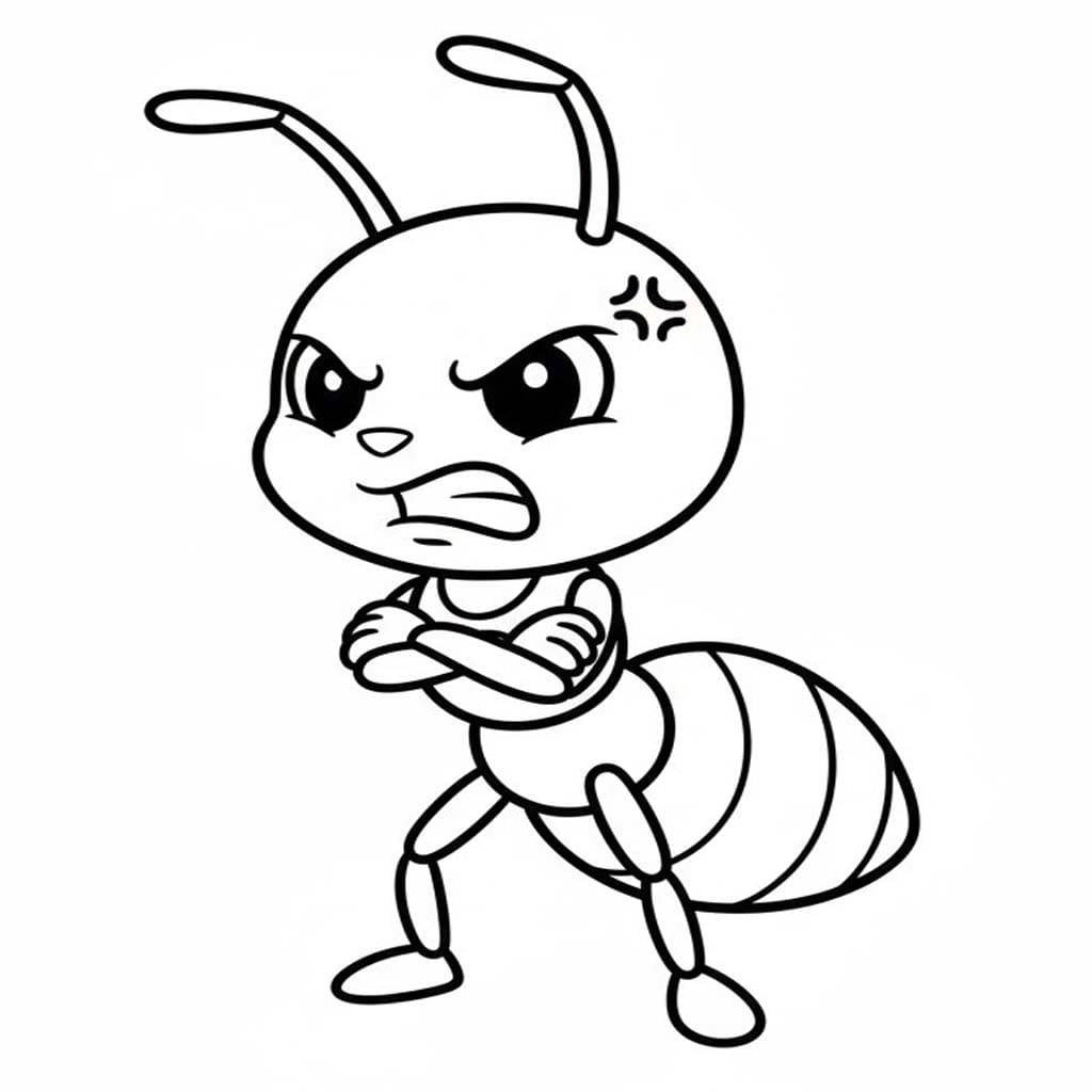 Çizmek Karınca ücretsiz Boyama Sayfası