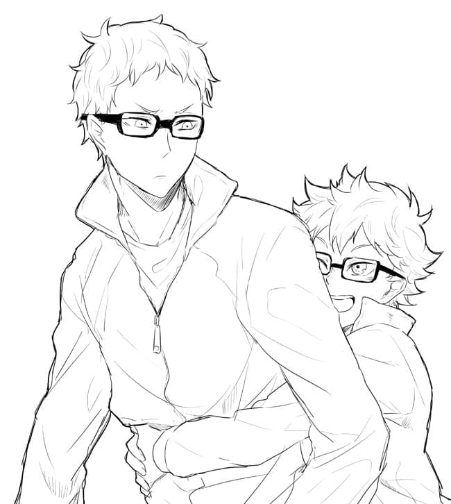 Çizmek Kei Tsukishima görüntü Boyama Sayfası