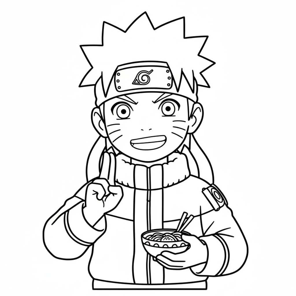 Çizmek Kolay naruto Boyama Sayfası