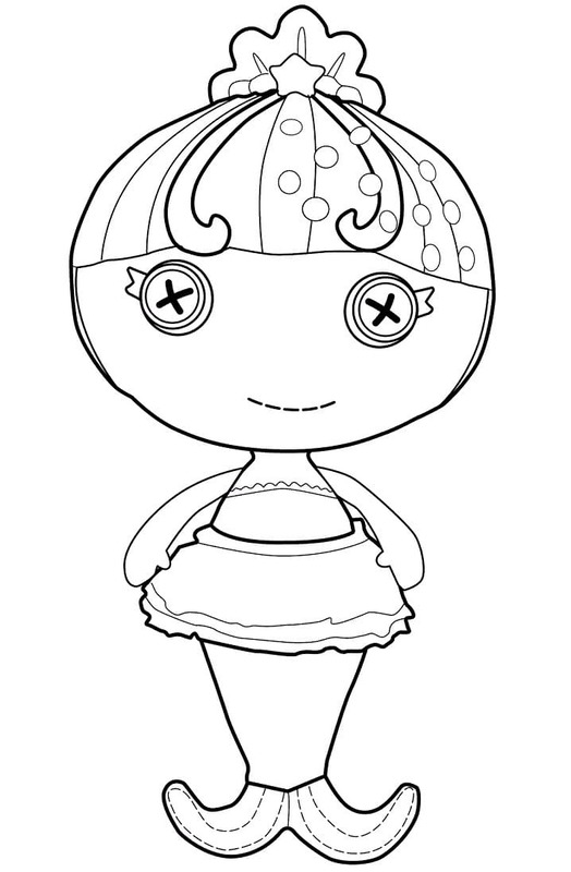 Çizmek Lalaloopsy 1 Boyama Sayfası