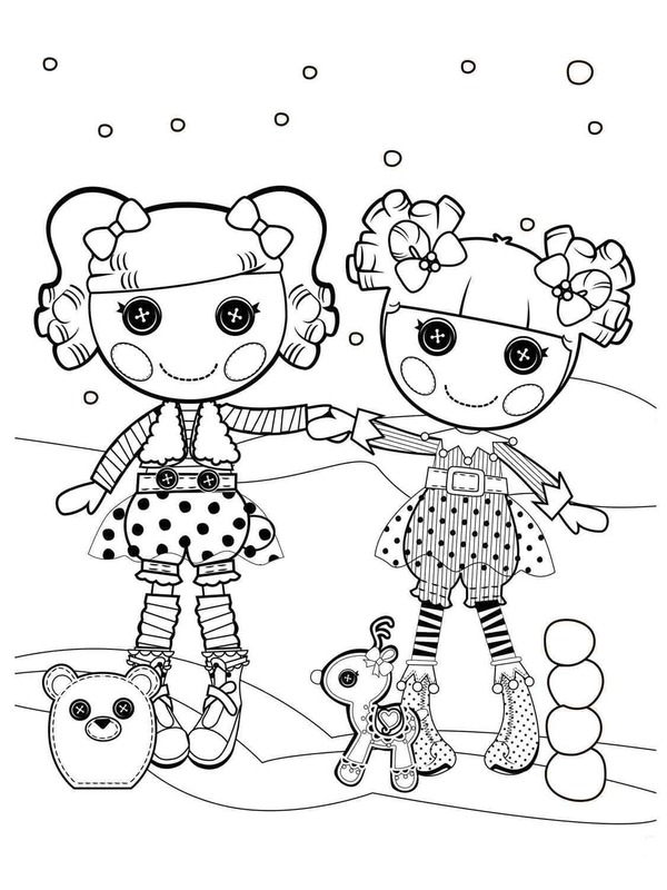 Çizmek Lalaloopsy 3 Boyama Sayfası