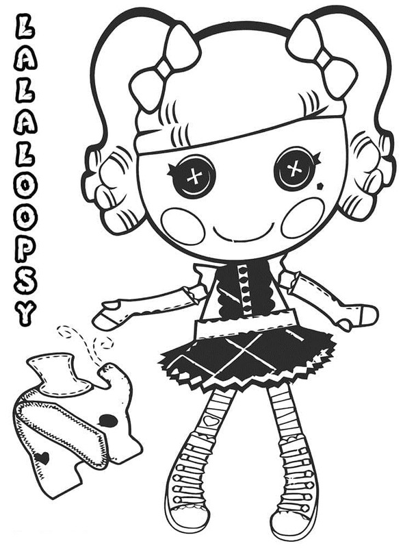Çizmek Lalaloopsy 5 Boyama Sayfası