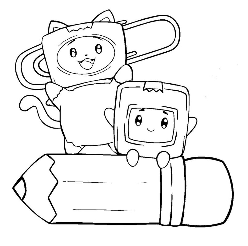 Çizmek LankyBox yazdırılabilir Boyama Sayfası