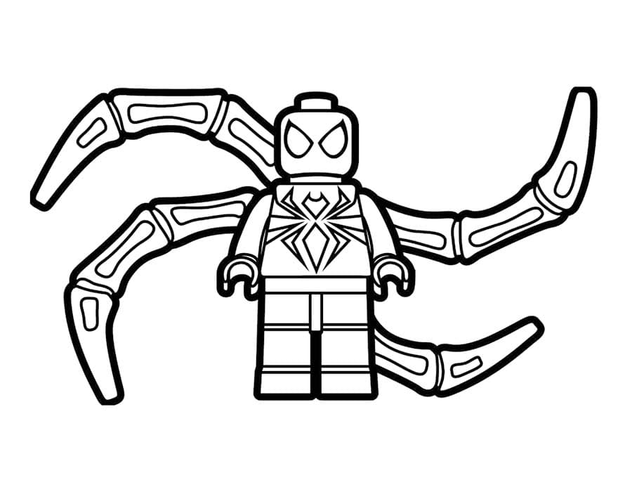Çizmek Lego Avengers ücretsiz yazdırılabilir Boyama Sayfası