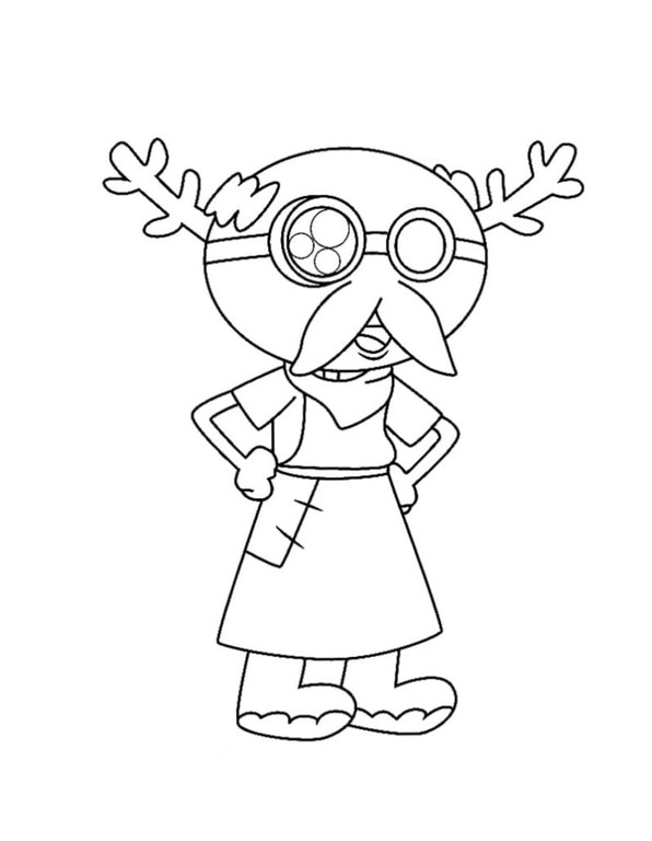 Çizmek Leopold Loggle itibaren Amfibiya Boyama Sayfası