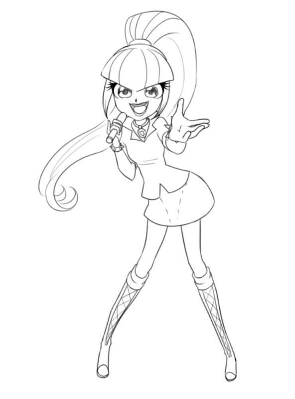 Çizmek Lolirock ücretsiz yazdırılabilir Boyama Sayfası